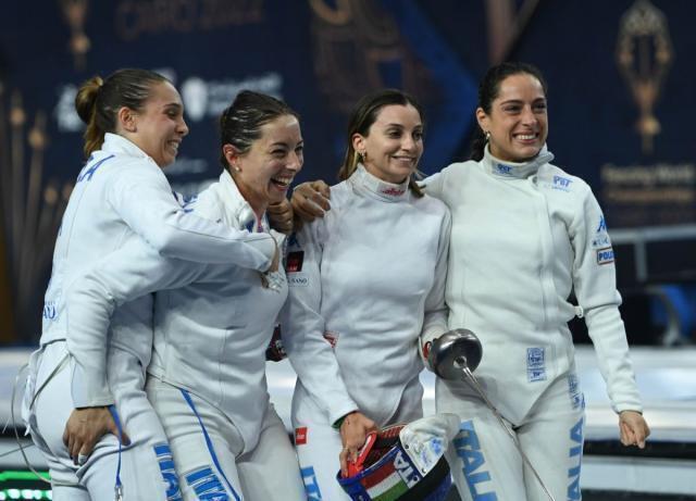 Argento e bronzo per le squadre azzurre ai Mondiali di scherma