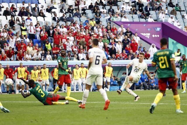 Gol ed emozioni, fra Camerun e Serbia termina 3-3