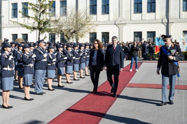 Giuramento del 227° corso allievi agenti della Polizia di Stato