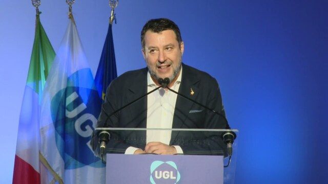 Matteo Salvini al V Congresso federale di UGL